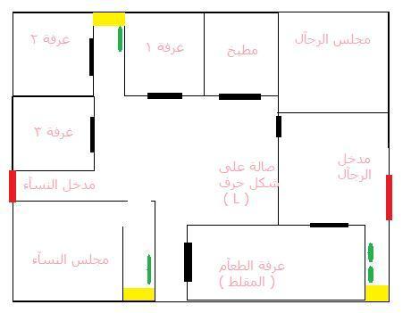 خريطة منزل 90 متر،خرائط و تصاميم لمنازل صغيره 3194 1