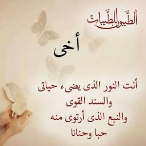 شعر مدح عن الاخ , عبارات مؤثرة فى حب اخى