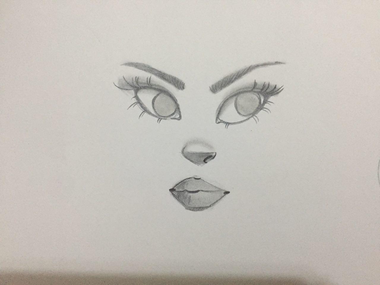 رسومات سهله بالرصاص بالخطوات - احترفى الرسم بالرصاص 5535 8