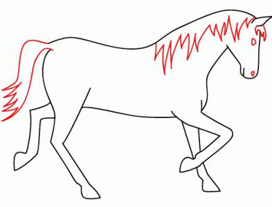 2559 4 رسم حصان بالرصاص - تعلم الرسم باحترافية بخطوات بسيطة وسهلة راقيه مصطفى