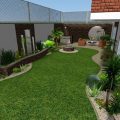 603 8 تصميم حدائق منزلية - كيفيه تصميم الحدائق بالالوان الزاهية ميادة مرعي